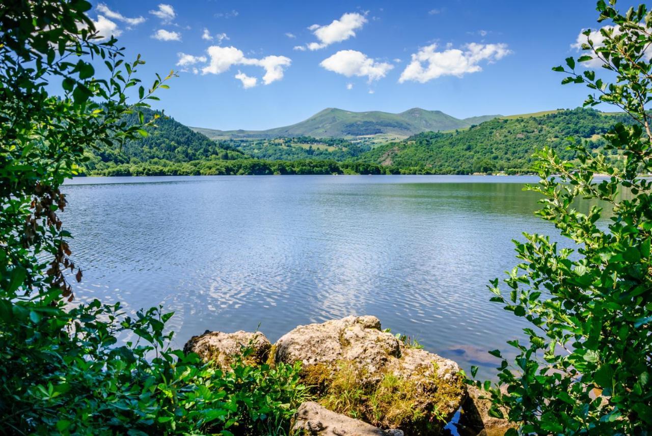Cabane Lodge Domaine Du Lac Chambon Murol Dış mekan fotoğraf