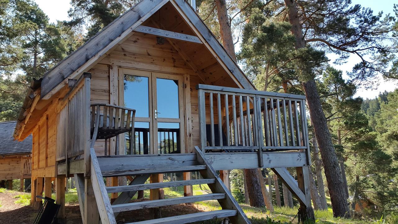 Cabane Lodge Domaine Du Lac Chambon Murol Dış mekan fotoğraf